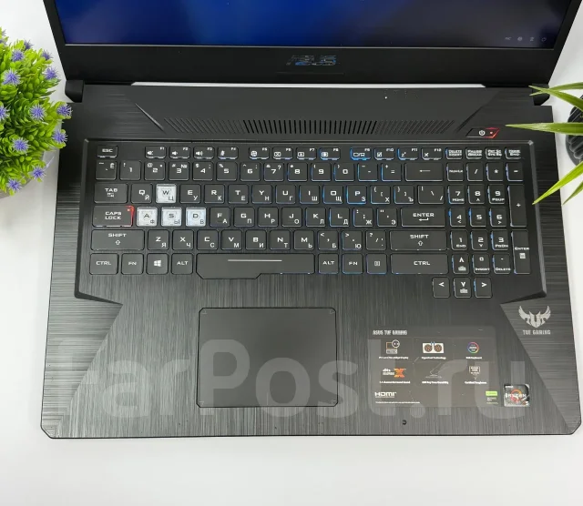 Asus TUF Gaming. 17.3", 2,4����, ��� 8 ��, ���� 512���, WiFi: 1, Bluetooth: 1 ����