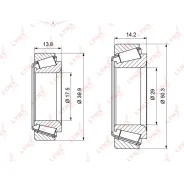 ��������� ��������� �-� 2 �� WB-1124 Lynxauto WB1124 ����