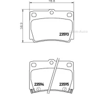������� ��������� NAO Mitsubishi Pajero II (V3_W V2_W V4_W) Pajero II Canvas Top (V2_W V4_W) PA 8DB355027741 ����