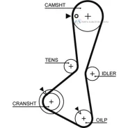 ������ ��� [124���,29mm] Gates 5374XS 5374XS ����