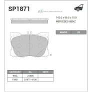 ������� ����. Sangsin Brake SP1871 SP1871 ����