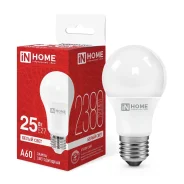 ����� ������������ LED-A60-VC 25�� 230� �27 4000� 2380�� IN HOME ����