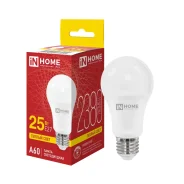����� ������������ LED-A60-VC 25�� 230� �27 3000� 2380�� IN HOME ����