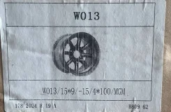 Watanabe. 9.0x15", 4x100, �� 281���. ����