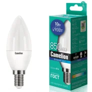����� ������������ E14 �35 10W (90W) 220V �������� Ultra, LED10-C35/865/E14, Camelion 13563 ����
