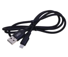 ������ iPhone (5-) 2.4A 1� ������, NB143 Black, XO 757318 ����