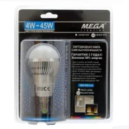 ����� ������������ E14 G45 4W(45W) 220V ������, LM-0627WW-E14, MEGA Lighting 635613 ����