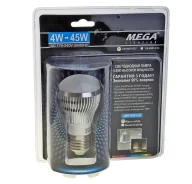 ����� ������������ E27 G45 4W(45W) 220V ������, LM-0627WW-E27, MEGA Lighting 635615 ����