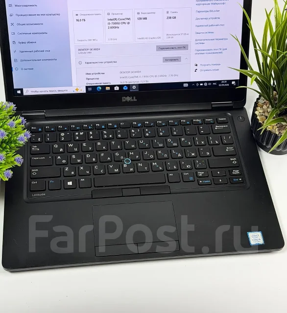 Dell. 14", 2,4����, ��� 16 ��, ���� 256���, WiFi: 1, Bluetooth: 1, ����������� �� 9��. ����