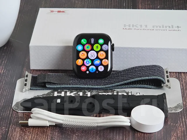 ����� ���� HK11 Mini + Amoled ��� IPhone � Android. GPS, IP67 ����