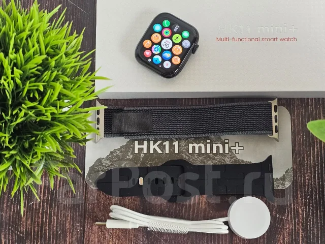 ����� ���� HK11 Mini + Amoled ��� IPhone � Android. GPS, IP67 ����