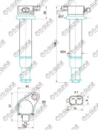 ������� ��������� /TI-GUAR ��� Hyundai Accent III, Getz Kia Cerato Rio II 2003-2011 G4ED G4EE; TG-27301-26640; (IGC901A) 2730026640 SPL1082 Tiguar TG2...