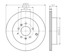���� ��������� ������ Mazda CX-7 ER 2006-2009, CX-7 ER 2009-2012 NK 203276 203276 ����