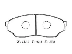 ������� ��������� �������� Mitsubishi Pajero IO H6 / H7 1998-2007, Pajero Pinin H6 / H7 1999-2005 Kashiyama D6089 D6089 ����