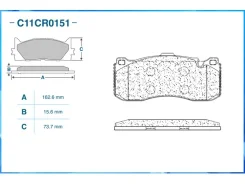 ������� ��������� �������� BMW 1-Series E87 / E81 2004-2011, 3-Series E90 / E91 2005-2012 Cworks C11CR0151 C11CR0151 ����