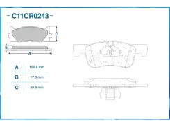 ������� ��������� �������� BMW 1-Series F20 / F21 2011-2015, 1-Series F20 / F21 2017-2019, 1-Series F20 / F21 2015-2017 Cworks C11CR0243 C11CR0243 ���...