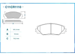 ������� ��������� �������� Toyota RAV4 XA40 2013-2015, RAV4 XA40 2016-2019, Auris E180 2013-2018, RAV4 XA30 2006-2008, RAV4 XA30 2008-2010 Cworks C11C...
