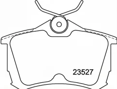 ������� ��������� ������ Honda Accord VI CG / CH / CF 1997-2002, Accord VII CM / CL / CN 2002-2006, Accord VII CM / CL / CN 2006-2008 Mintex MDB1990 M...