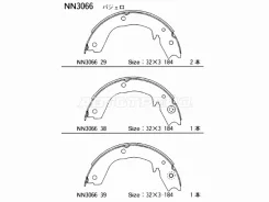 ������� ��������� ���������� Akebono NN3066, ������ NN3066 ����