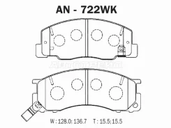 ������� ��������� Akebono AN-722WK, �������� AN722WK ����