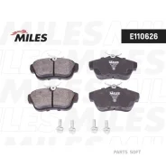 ������� ��������� ������ (����� Semi-Metallic) Citroen Jumpy/FIAT Scudo/Peugeot Expert 07- (TRW GDB1740) E110626 Miles E110626 E110626 ����