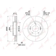 ���� ��������� �������� BN-1556 Lynxauto BN1556 ����