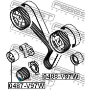 ����� ����� ��� KIA Sorento/Mitsubishi Pajero 3.0/3.5 Febest 0488V97W 0488V97W ����