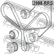 ����� ����� ��� LAND Rover Range Rover Sport 2005-2009 �������� Febest 2988RRS 2988RRS ����