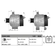 ��������� Toyota LAND Cruiser (02-) DAN1080 ����