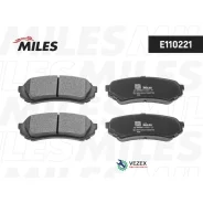 ������� ��������� ������ (��� �������) (����� Semi-Metallic) (Toyota LAND Cruiser 100 9807/Lexus LX470 9807) (TRW GDB3198) E110221 Miles E110221 E1102...