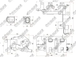������� ��������� /TI-GUAR ��� Kia Cerato 2007- /Rio II 2003-2005 1600; TG-27301-26600; 880188 20339 Tiguar TG2730126600 TG2730126600 ����