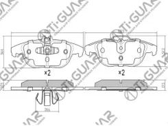 ��������� ������� �������� /������ /�������� 4�� /TI-GUAR ��� Mercedes C-Class 204 2011-, E Class 207 2011-; TG-2335; (PN0460W) 0054200720 0054204220...
