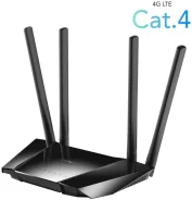������ N300, 2,4 ���, �� 300 ����/�, 3G, 4G, LAN 3x100 ����/�, WAN 1x100 ����/�, Nano-SIM, ������, 4 ������� Cudy LT400 Wi-Fi 4G LTE Cat.4 ����