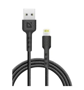 ������ F181, USB 2.0 (AM) - Apple Lightning (M), 1����, 2.4�, ���������� �������, ������. Defender ����