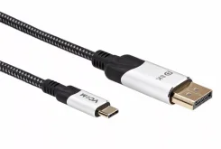������-������� USB 3.1 Type-Cm --> DP(m) 8K@60Hz, 1.8m , Alumi Shell,VCOM ����