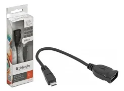 ������-���������� Defender microUSB (M) - USB (F) /��� �����. ����. USB Flash, HDD, ����, � � �.�./ �������. ����� OTG. ����