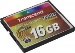 ���� ����� CF 16GB Transcend, 1000X ����