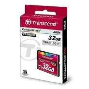 ���� ����� CF 32GB Transcend, 800X ����