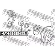 ��������� ��������� 51x91x42x44 | ����� ����/��� | Febest DAC51914244M DAC51914244M ����