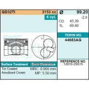 ������� ��������� Teikin 44683AG STD 4��/���� Teikin 44683Agstd 44683AGSTD ����