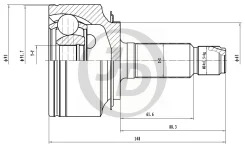 ���� ������� HO057 HO CR-V RD4/5 K20A 01- JD JCT0012 JCT0012 ����