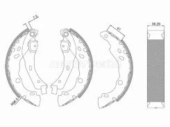 ������� ��������� ���������� Nissan Almera 12-19 / Note 12-20 Baikor BKBR0145 BKBR0145 ����