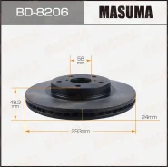 ���� ��������� �������� Masuma BD8206 BD8206 ����