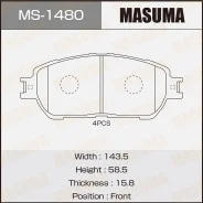 ������� ����. ���. Lexus ES 3.0 01-06/ Toyota Alphard/ Camry 2.4-3.0 03-08 Masuma MS1480 MS1480 ����
