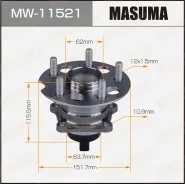 ������� ������ � ABS Masuma MW11521 MW11521 ����