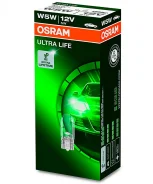 ����� W5W 12V 5W W2.1x9.5d Ultra LIFE 1 ��. Osram 2825ULT 2825ULT ����