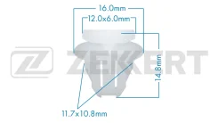 ������ ��������� BE-2440 76882-JG00A (������� �� 1 ��. ) (Zekkert) BE2440 ����