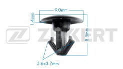 ������ ��������� BE-2676 80850-89922 (������� �� 1 ��. ) (Zekkert) BE2676 ����