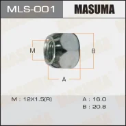 ����� ������ ����� MLS-001 12x1.5 L=16 ��� ����=21��, �������� (Masuma) MLS001 ����