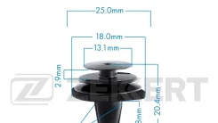 ������ ��������� BE-2831 76882-JG10A (������� �� 1 ��. ) (Zekkert) BE2831 ����